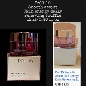Doll 10 Smooth Assist Skin Energy daily renewing Souffle 12ml/0.40fl oz